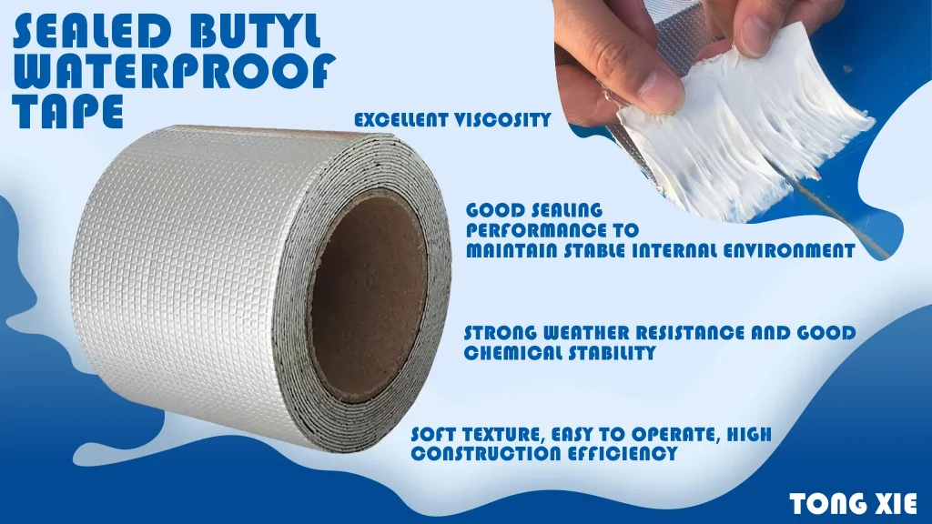 Cinta Butílica Impermeable Sellada