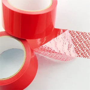 Void anti-counterfeiting tape