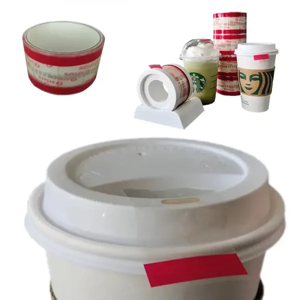 Easy to tear tape, sealing tape, leak proof delivery tape